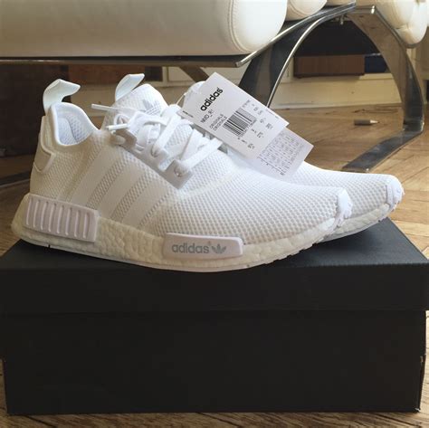 adidas nmd white fake x origina